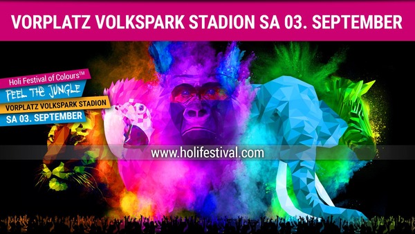Party Flyer: HOLI FESTIVAL OF COLOURS Hamburg am 03.09.2016 in Hamburg